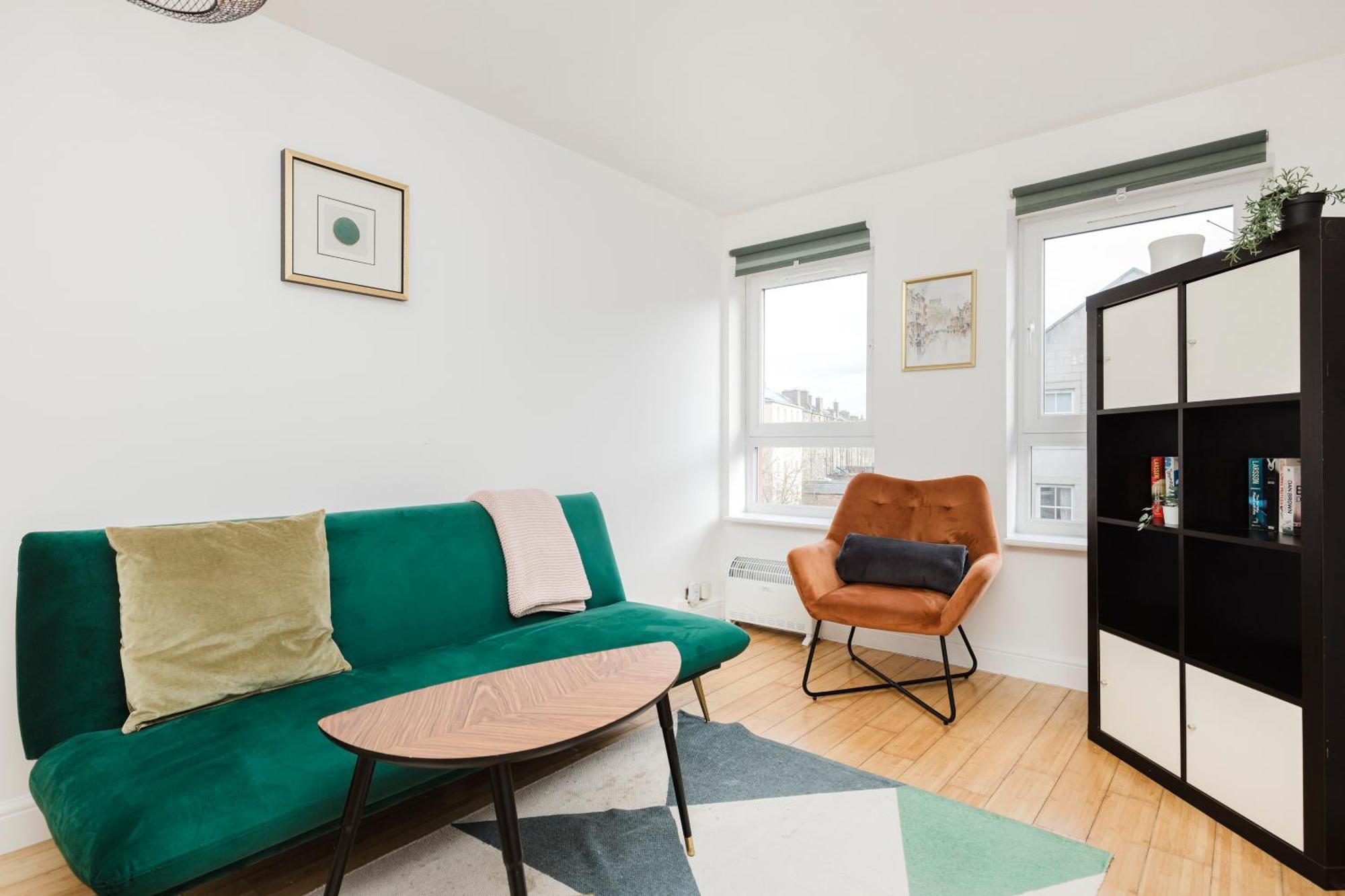 Joivy Welcoming Flat Near Park Apartment Edinburgh Bagian luar foto